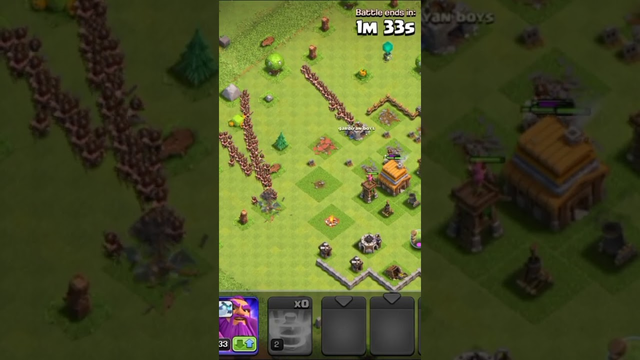barbarian best attack in the world (clash of clans )@ClashOfClans @CocGameryy #clashofclans