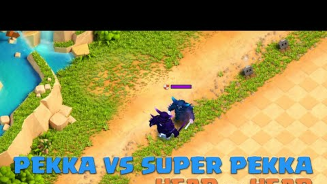 Pekka vs Super Pekka Clash of clans #clashofclans #coc #clash #bhfyp #gamingchannel