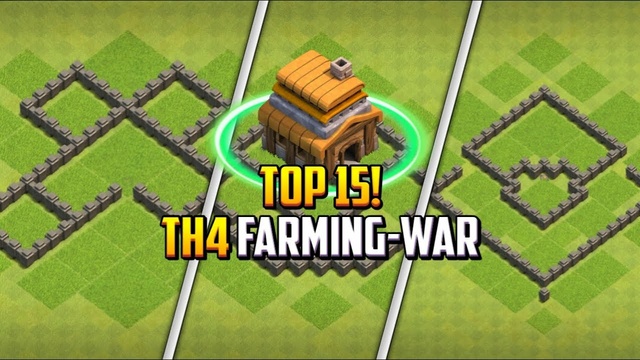 TOP 15! TOWN HALL 4 (TH4) BASE LAYOUT + COPY LINK 2023 | CLASH OF CLANS