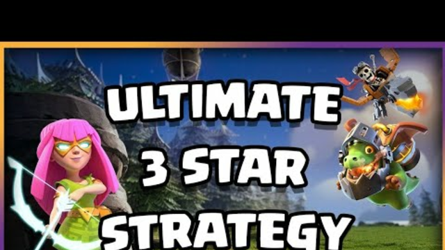 3 star with Super Archer and lava loon Army || Clash of Clans