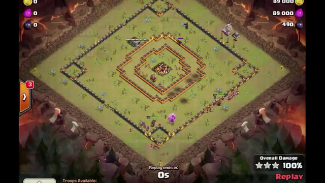 3 Stars Attack TH10 Clan War Clash of Clans SuperQueen with GiBoVa