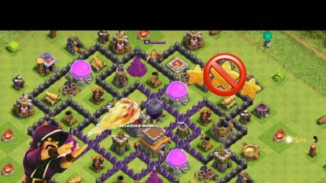 Impossible 3 star Clash of Clans | FonexGamerz Clash of Clans overpowered gameplay!..