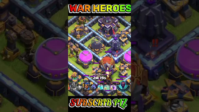JUST A WOW CLASH OF CLANS ATTACK #coc #clashofclans #supercell
