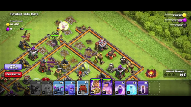 TH 10 best attack strategy | clash of clans | coc #clashofclans #coc