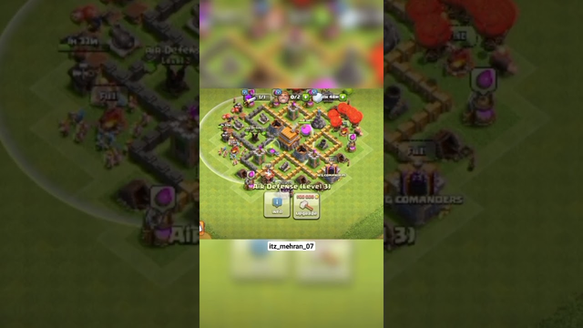 clash of clans town hall 5 Max and bases full Max credit by clash of clans #clashofclans  #shorts