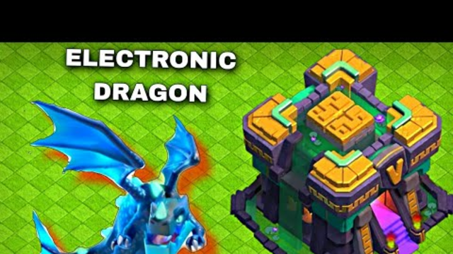 ELECTRONIC DRAGON ATTACK CLASH OF CLANS SHORT
