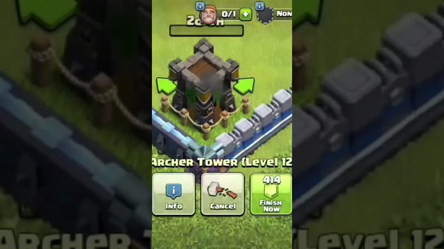 Clash of clans Archer Tower Level 1 to 21#Clash of Clans