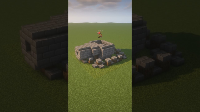 Minecraft Timelapse - lv5 Cannon Clash of Clans  #minecraft #gaming #timelapse