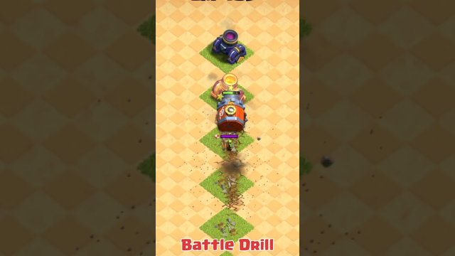 Battle Drill Vs Mortar Clash of clans #clashofclans #coc #clash #bhfyp #gamingchannel