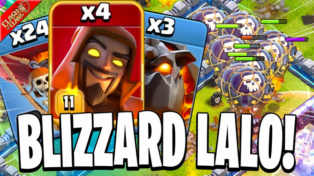 How to Blizzard Lalo for 3 Stars! - Clash of Clans