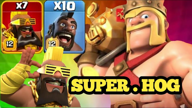 Super hog rider attack strategy II hog rider th15 attack strategy in clash of clans