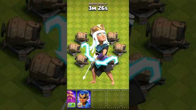Hero's vs Giant Cannon - clash of clans #shorts