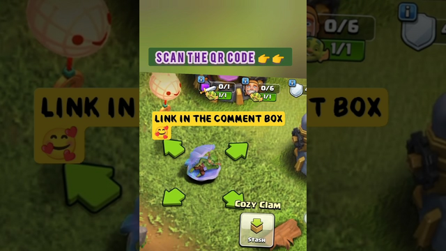 how to get COZY CLAM  clash of clans new decoration #coc #ytshorts #new#decoration #viral #goblin