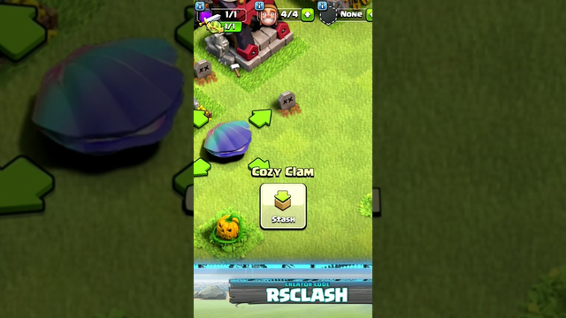 Get New Cozy Clam in (Clash of Clans)