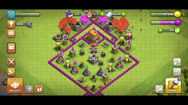 Clash of clans part 16. Th6 takes a while.
