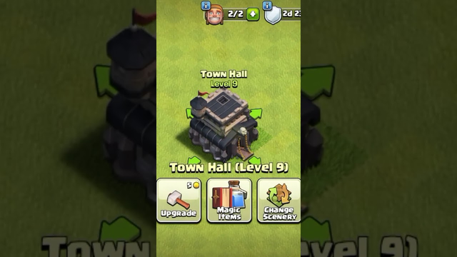 Clash of clans Town hall 1 to Max upgrade #clashofclans #coc
