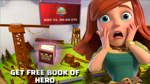 New Clash Fest Event - Get Free Book of Hero (Clash of Clans)