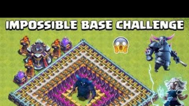 IMPOSSIBLE INFERNO BASE CHALLENGE | CLASH OF CLANS
