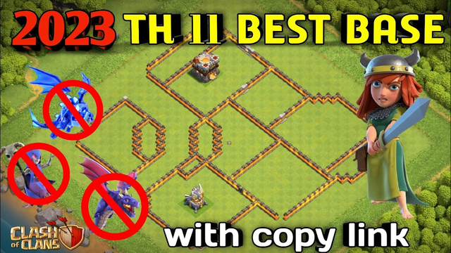 2023 best town hall 11 protective base in clash of clans