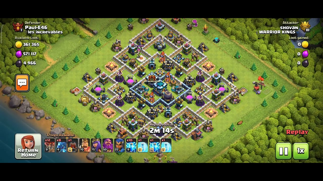 CLASH OF CLANS AIR ATTACK STRATEGY BY shv
