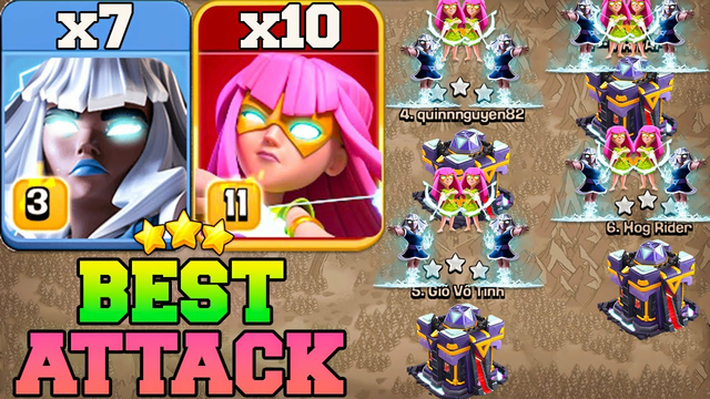 BEST Electro Titan Combo With Super Archer Attack Th15 !! Best Th15 Attack Strategy - Clash Of Clans