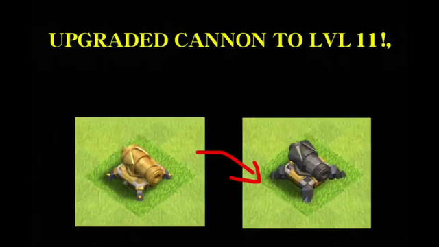 UPGRADED CANON TO LVL 11!! || clash of clans gameplay #coc