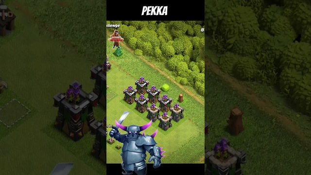 pekka VS Archer tower || clash of clans || coc || #clashofclans #coc #gameplay #maxpekka