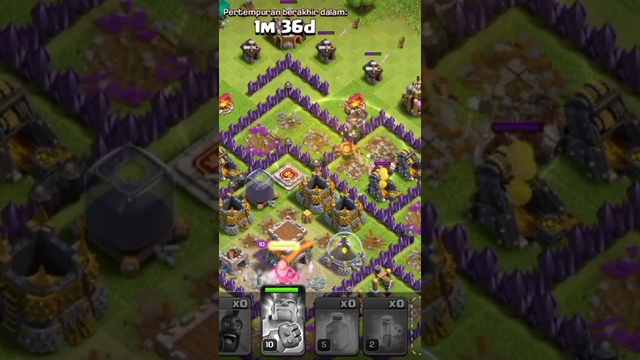 CLASH OF CLANS TH8 ATTACK WITH HOG RIDER! #attack #clashofclans #coc #cocattacks #th8
