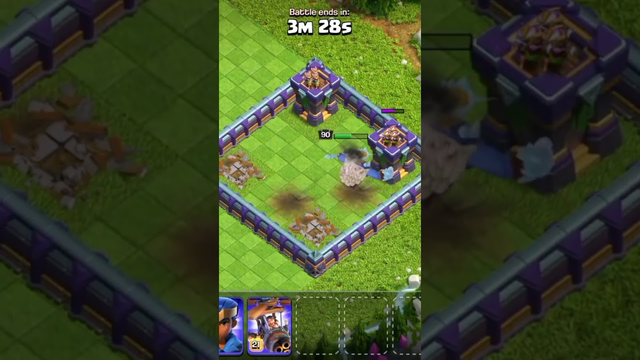 BARBARIAN KING VS ARCHER TOWER  | Clash of clans #shorts #clashofclans #barbarianking