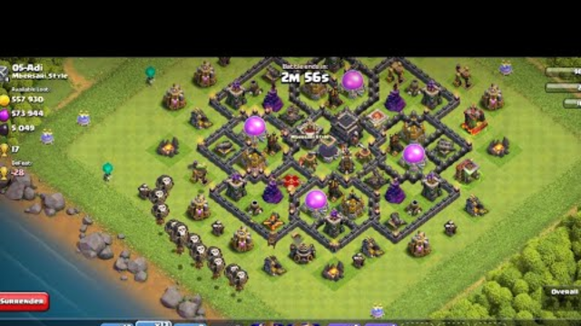 Lava loon Attack|| Level 9 townhouse || Clash of clans