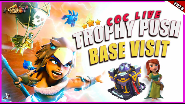 COC Live TH15 Trophy Pushing Attacks | Clash of Clan Live  Base Visiting and Tips | best attack #coc