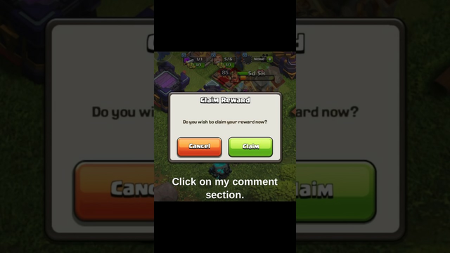 Claim FREE Gold in Clash of Clans #short #clashofclans #cocshorts