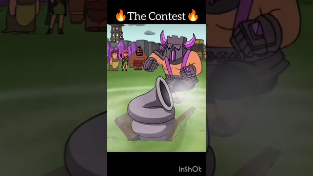 COC - Contest Between P.e.k.k.a. King And P.e.k.k.a. (Clash Of Clans) #shorts