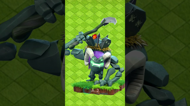Witch + Golem = Witch Golem Transformation | Clash of Clans #clashofclans #coc #shorts #trending