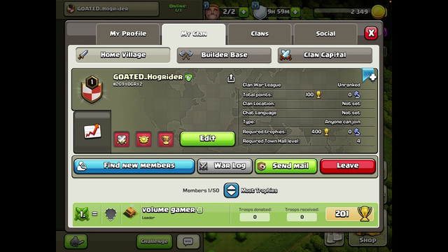 Join my clan in clash of clans! #clashofclans