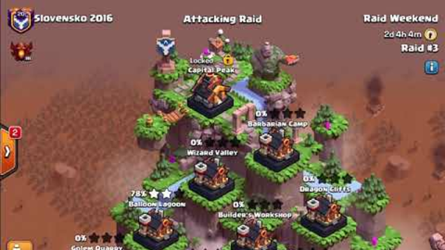 Clash of clans - clan capital + multiplayer attacks