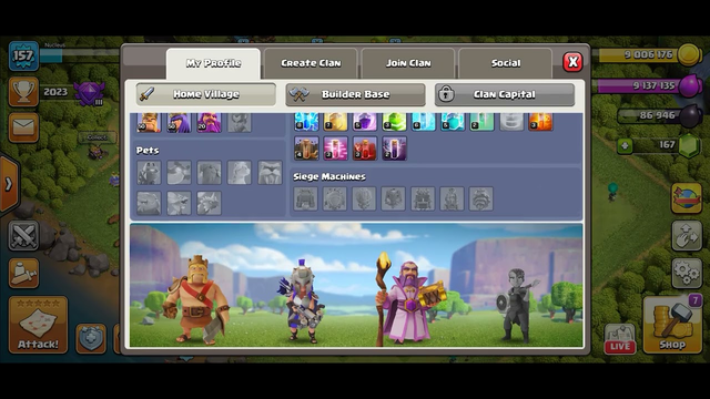 clash of clans full TH 11 for sell only 1k Indian ..
