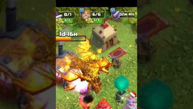 Clash of clans India - When your dragons become super dragons #trending #viral #clash #win #shorts