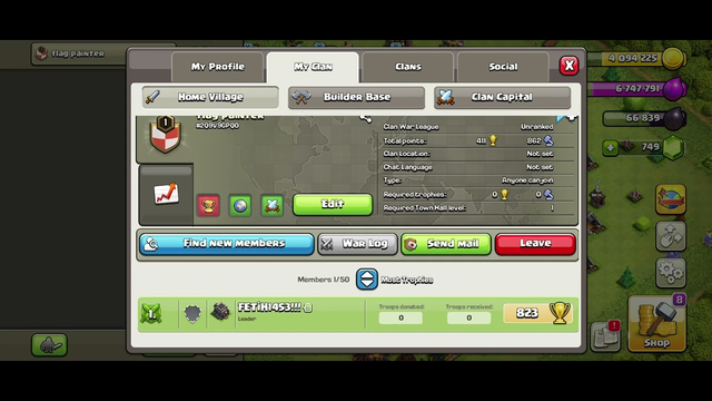 come to my clan in clash of clans