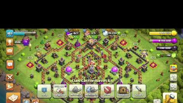 BATTLING IN CLASH OF CLANS (coc)