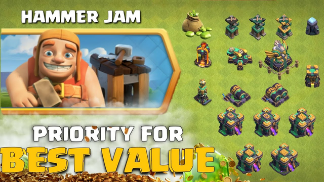 Best Value in HAMMER JAM 2023 in Clash of Clans | Th16 New Update Coc