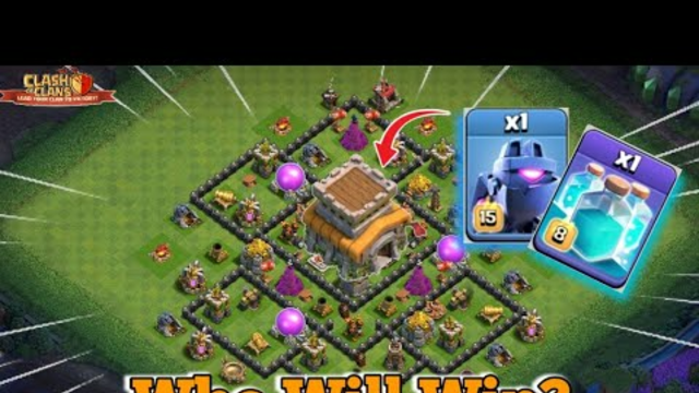 COC - Every Clone Pet Vs Max Town Hall 8 (Clash Of Clans)