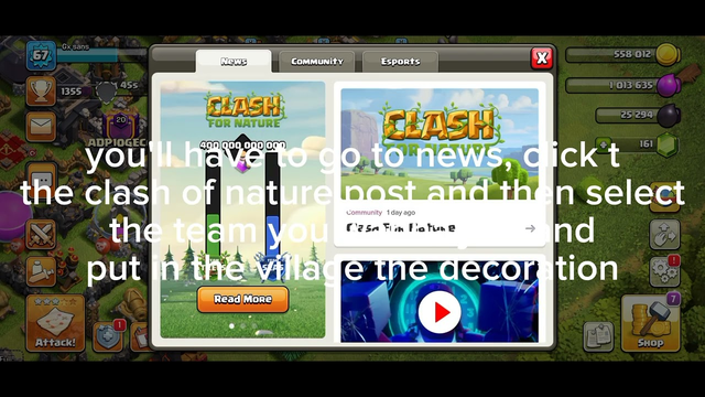How to join the new clash of clans event #ClashForNature #hammerjam