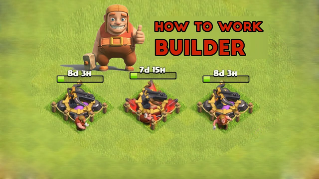 How to work Builder | Builder work in update time (Clash Of Clans)