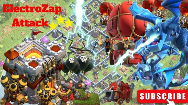 Electro Dragon Zap attack || 3Star Attack || Clash of Clans