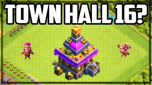 A.I. Creates Town Hall 16 in Clash of Clans!