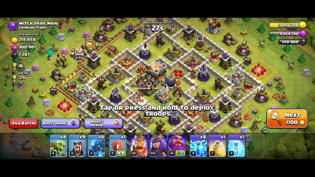 clash of clans. update new version. attack this time. @ClashOfClans