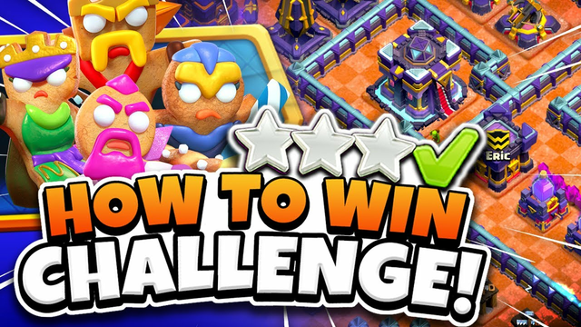 How to Easily 3 Star Clashmas Gingerbread Challenge (Clash of Clans)
