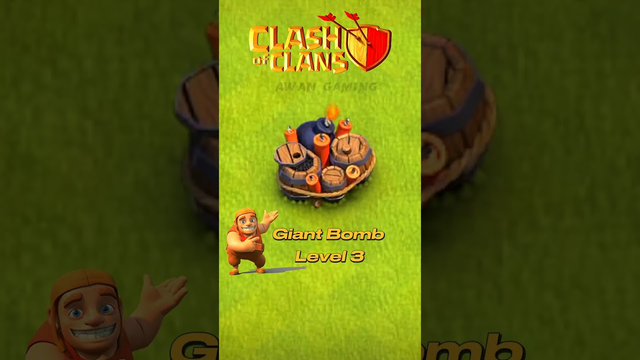 Giant Bomb Transformation | clash of clans