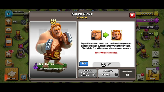trying every clash of clans super tropes part 1